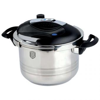 Berlinger Haus Turbo-Schnellkochtopf mit Zeitschaltuhr, 6L, Eternal Collection