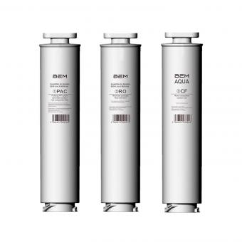 Set of 3 replacement filters (RO, PAC and CF with mineralizer) for BEM LINA and IDA water filters