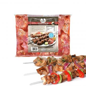 BARIN Шашлык маринованный из свиной шеи (1000 г в одной упаковке) 