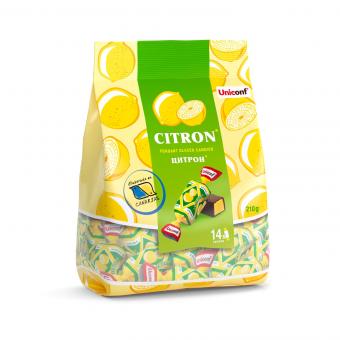 Конфеты «Цитрон» - нежная лимонная помадка в шоколадной глазури, 210 г