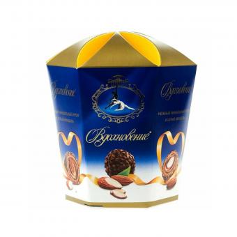 Vdohnowenije Pralinen mit Mandelcreme und ganzen Mandeln, Schachtel 150 g