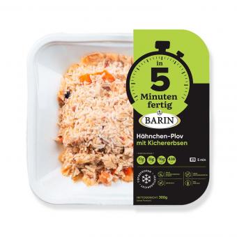 BARIN Hähnchen-Plov mit Kichererbsen, 300 g