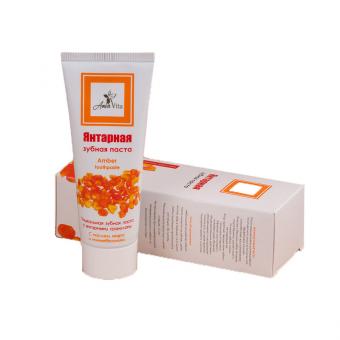 Натуральный янтарная Зубная паста