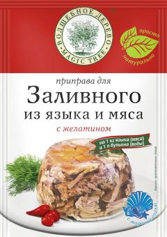 Смесь приправ для заливного из языка и мяса, (475) 40 г