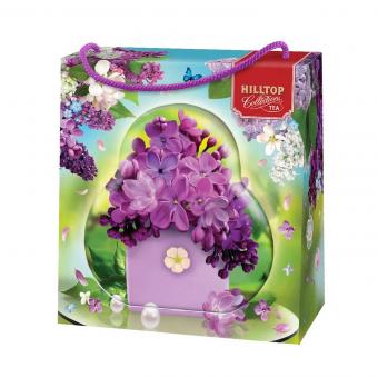 Hilltop Чай черный байховый цейлонский Сирень, 50 г
