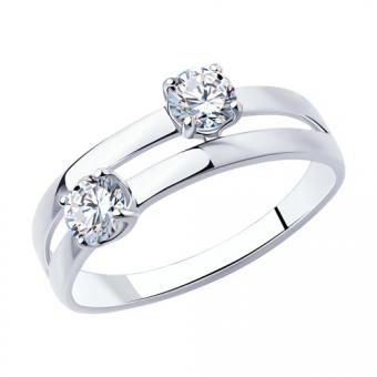 Damenring mit Zirkonia + GRATIS Anhänger mit Zirkonia | Kaufbei Schmuck