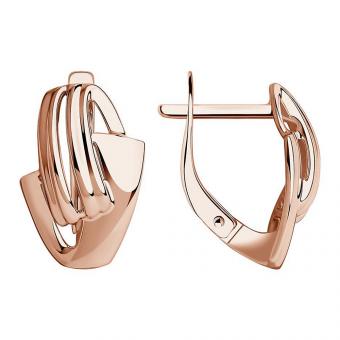 Золотые серьги 585 пробы 