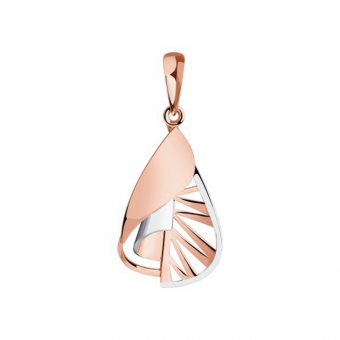 Sokolov Anhänger aus 585 Rotgold