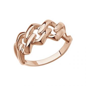 Sokolov ladies ring gold plated 925 silver