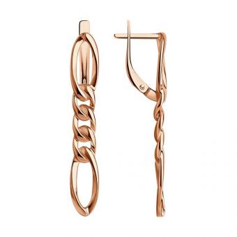 Sokolov Ohrhänger vergoldet aus 925 Silber