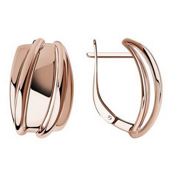 Sokolov Ohrringe aus vergoldetem 925 Silber