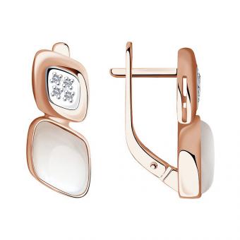 Sokolov Серьги из золота 585 пробы с бриллиантами