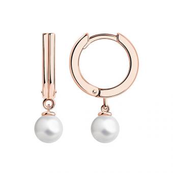 Sokolov Серьги из позолоченного серебра 925 пробы с жемчугом