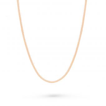 Solid snake chain in 585 rose gold
