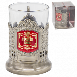 Teeglashalter "Bester Papa" mit Teeglas, 200 ml