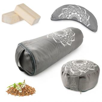 Rama Yoga Mandala - Meditation Set, gray