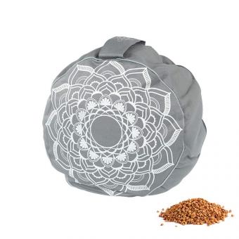 Rama Yoga Mandala Kissen rund für Yoga und/oder Meditation aus Buchweizen