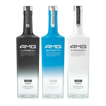 AMG Geschenk-SET Classic: Premium Wodka in 3 klassischen Geschmäcken je 0,7 L 943 Wodkaset Classik AMГ Водка AMG Geschenk-SET Classic: Premium Wodka in 3 Geschmacksrichtungen, je 0,7 L