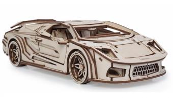 Lemmo 3D-Modell Bausatz Holz-Sportwagen "SKAT"