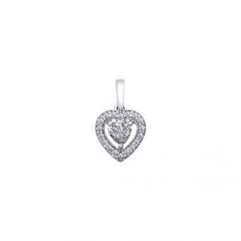 Herz Anhänger aus Zirkonia Swarovski | Kaufbei Schmuck