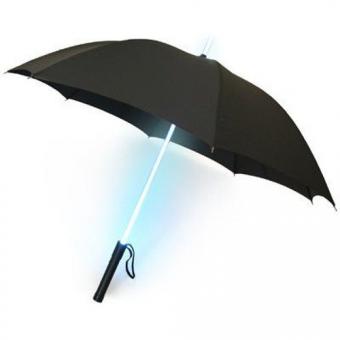 Umbrella with LED lighting
