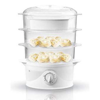 B-Ware BEM Электрическая пароварка 9 л и кастрюля 800 Вт с таймером