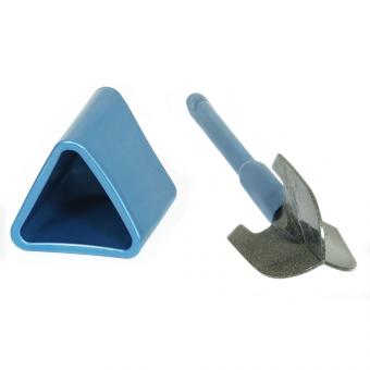 Farbe: Blau Set Wc Blau Kaufbeitv WC-Bürste Toinado WC-Bürste befüllbarer Stiel mit Dosierung Blau