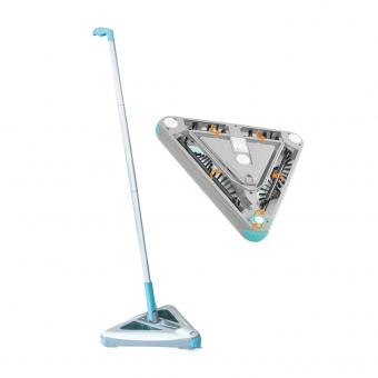 SwiftSweep - Cordless electric broom with 4 interchangeable brushes for corners &amp; surfaces