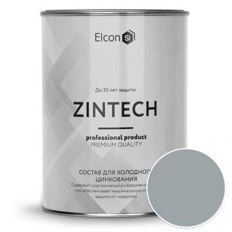 Elcon Zintech Состав Аэрозоль для холодного цинкования Elcon Zintech (цвет серый) 1 кг