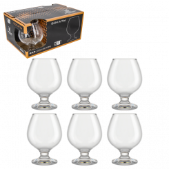 Decostek brandy glasses set, 6 pieces, 385 ml each
