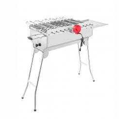 Grill set: charcoal grill President + electric grill attachment Rambo Twister