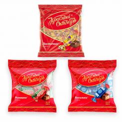 Fondant-Konfekt Set: Lastochka, Romaschki & Vasilki (ges. 630 g)