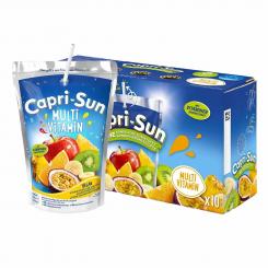 Capri-Sun Multipack Erfrischungsgetränk "Multivitamin", 10 x 200ml