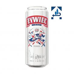 Пиво Zywiec Premium Light Lager (0,5 л, 5,6% об.), включая Тару
