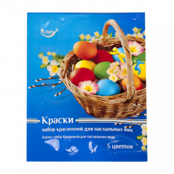 Egg dyes set of 5 colors, 25 g
