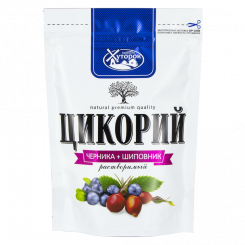 Babushkin Khutorok - Chicory powder "Blueberry + Rosehip", 100 g