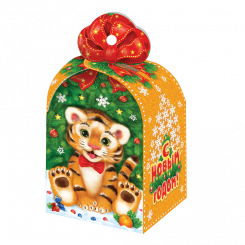 Faltbare Geschenkverpackung - Tiger