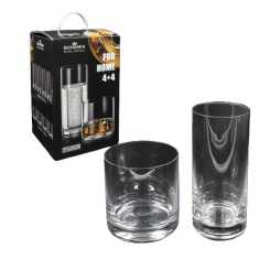 Gläser-Set "FOR HOME" - 4x320ml und 4x350ml 16560002352744ce4fed577a80a219520767215770 F Removebg Preview Bohemia Crystal Bohemia Crystal Gläser-Set "FOR HOME" 4x320ml und 4x350ml