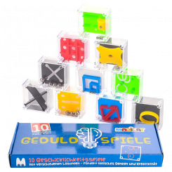 Puzzle games set-Magicat Premium, 10 puzzle games, gift for children birthday party
