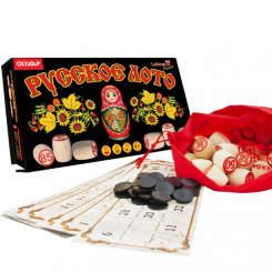 Game Lotto - Matryoshka, in cardboard box with magnetic closure