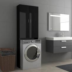 Шкаф для стиральной машины 64x25,5x190 см Мебель для ванной комнаты Шкаф для стиральной машины