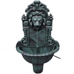 Настенный фонтан в виде головы льва