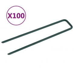 20/50/100x Nagel für Kunstrasen U-Form Eisen Erdnägel Bodenanker Nägel