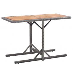 Садовый стол из поли-ротанга Стол для патио Обеденный стол