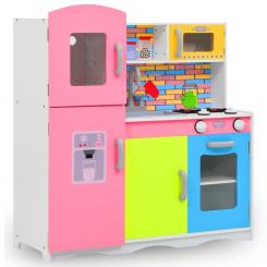 Детская игровая кухня из МДФ 80 x 30 x 85 см разноцветная