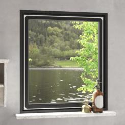 Magnet-Insektenschutz für Fenster Weiß 120x140 cm