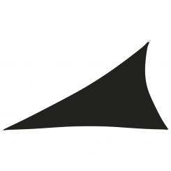 Sonnensegel Oxford-Gewebe Dreieckig 4x5x6,4 m Schwarz