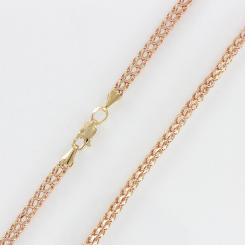 Chain in 585er rose gold, width approx 4 mm
