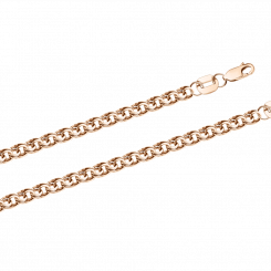Chain, Russian red gold 585, width approx. 3,0  mm