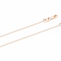 Elegant chain, Russian red gold 585, width approx. 1,0 mm